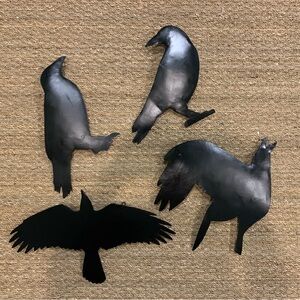 Pottery Barn Kids Black Bird Silhouettes